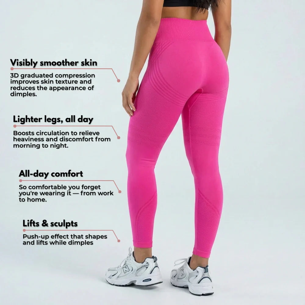 Cellumove 3D Leggings - Hot Pink