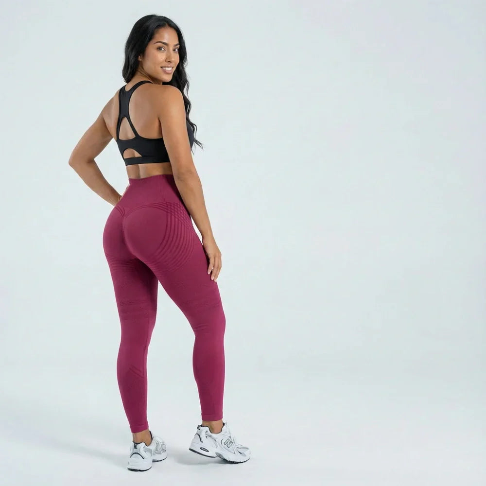 Cellumove 3D Leggings - Burgundy