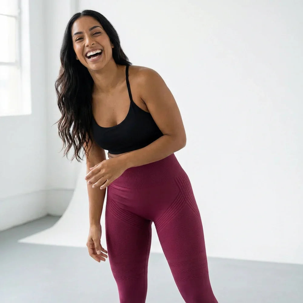 Cellumove 3D Leggings - Burgundy