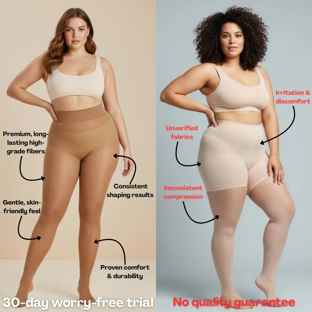 Anti-cellulite Tights -  Redefine your silhouette effortlessly (3-Pack)