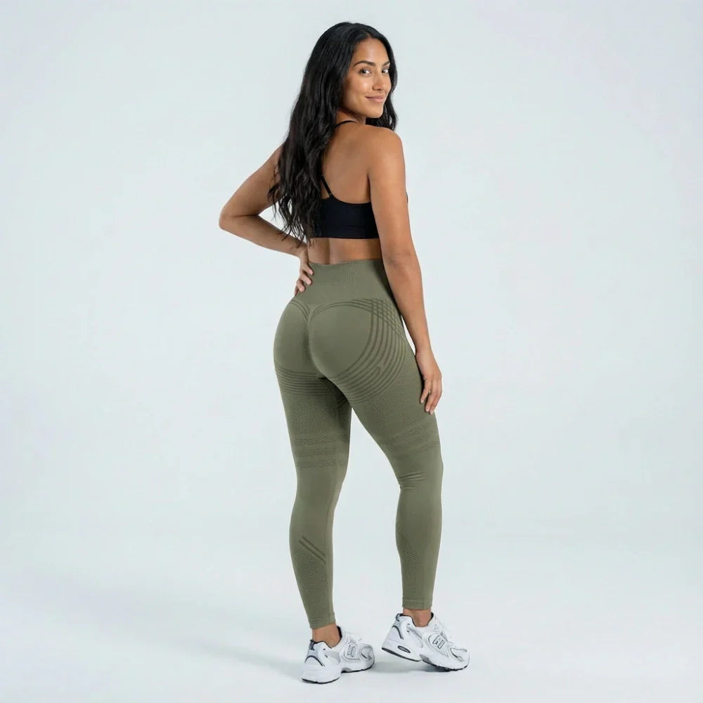Cellumove 3D Leggings - Army Green