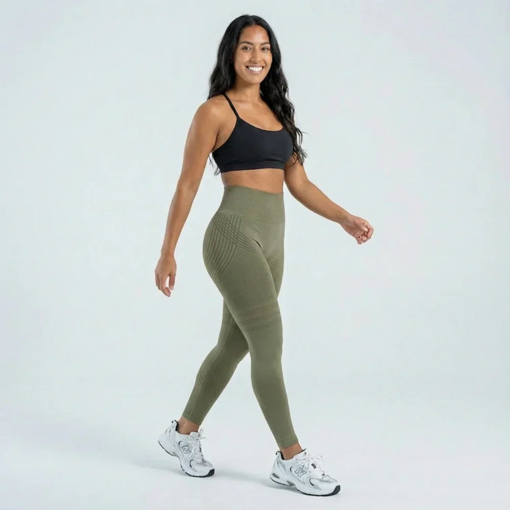 Cellumove 3D Leggings - Army Green