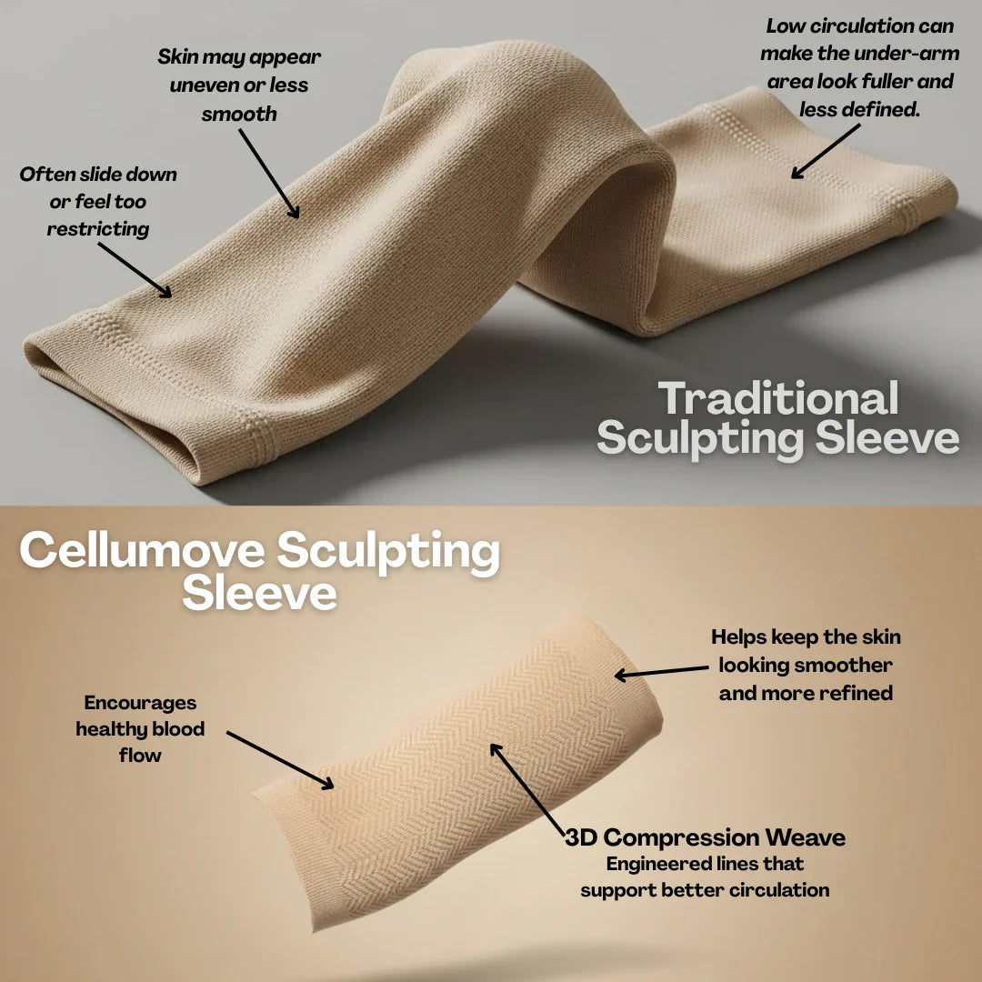 Cellumove 3D Sculpting Sleeves - No more flabby arms