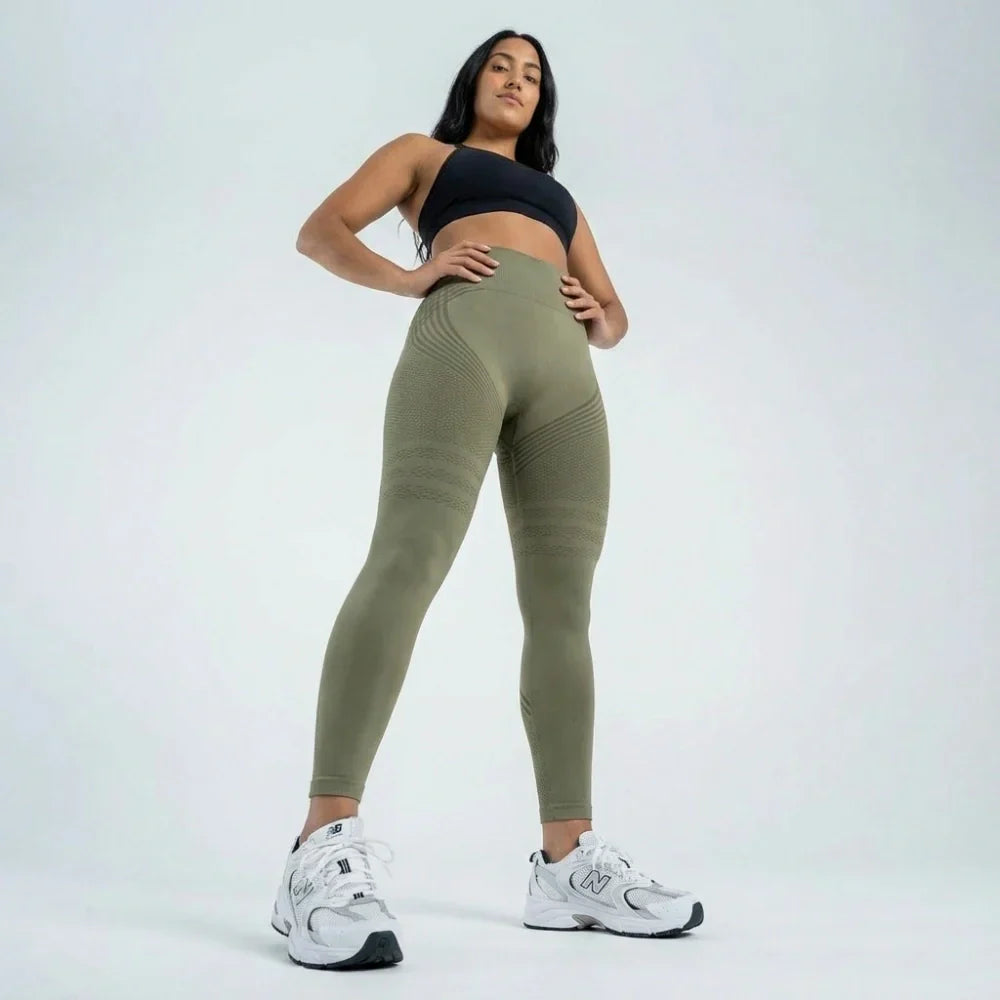 Cellumove 3D Leggings - Army Green
