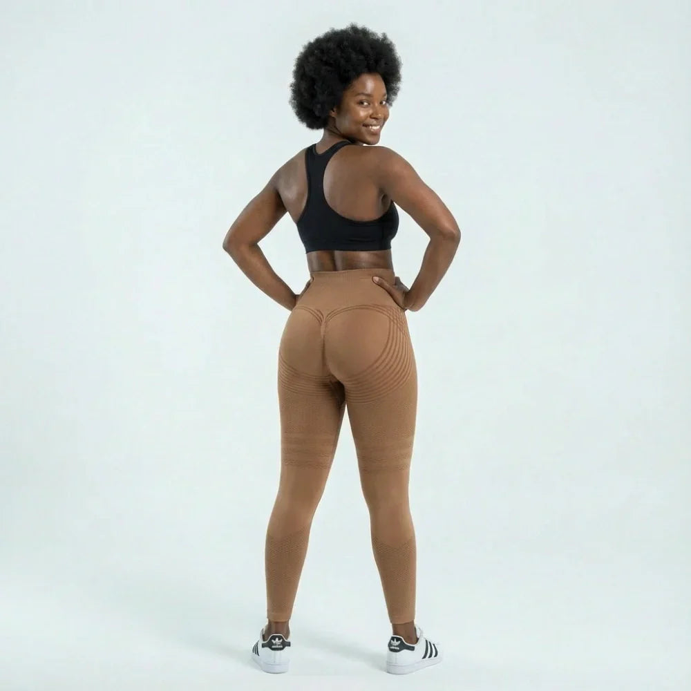 Cellumove 3D Leggings - Brown Coffee