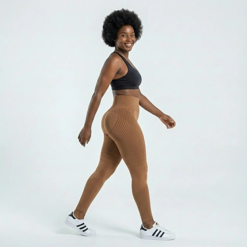 Cellumove 3D Leggings - Brown Coffee