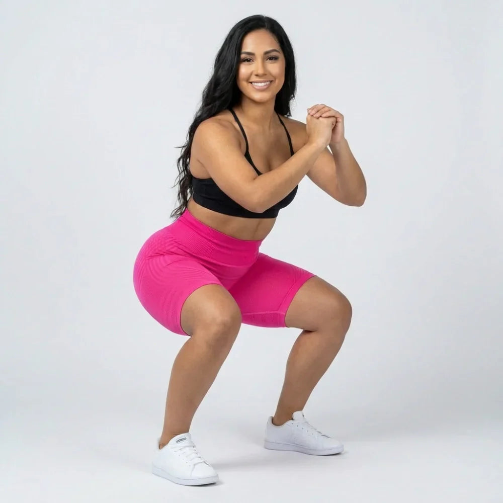 Cellumove 3D Short Legging – Hot Pink