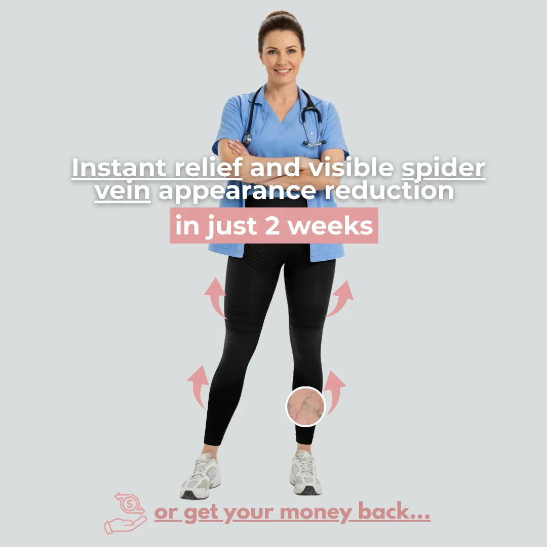 From Spider Vein & heavy legs to visible relief for healthcare workers in 14 days