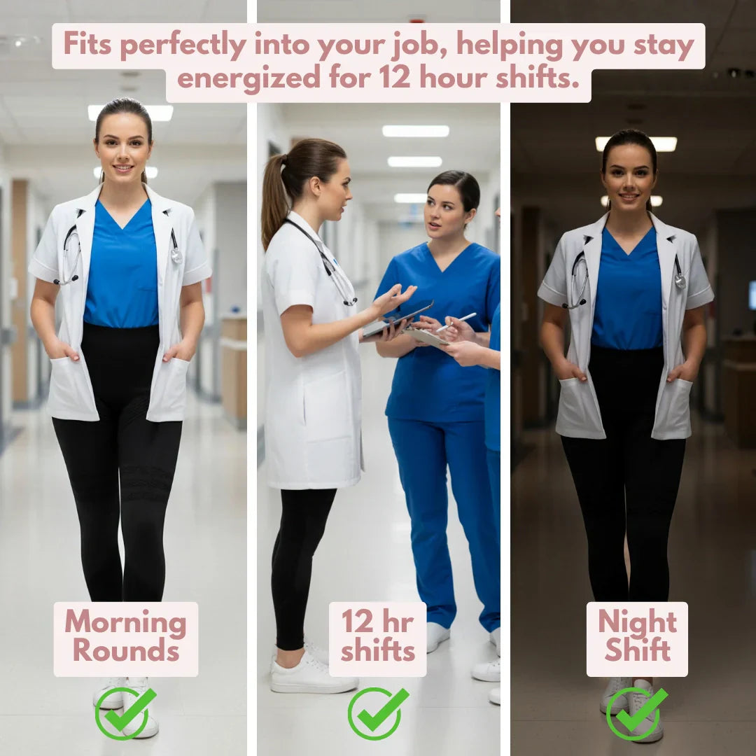 From Spider Vein & heavy legs to visible relief for healthcare workers in 14 days